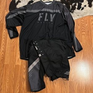 Fly Racing Motocross Gear Shirt and Pants 4X - 46